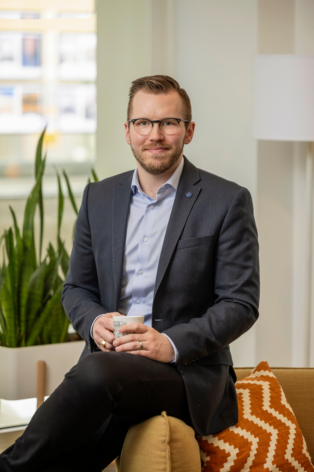 Olle Löfberg, mäklare på Fastighetsbyrån Ludvika/Smedjebacken
